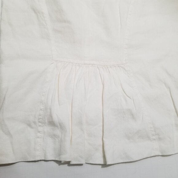 Bebe Brand Pencil Skirt White, Size 2 - Picture 10 of 16